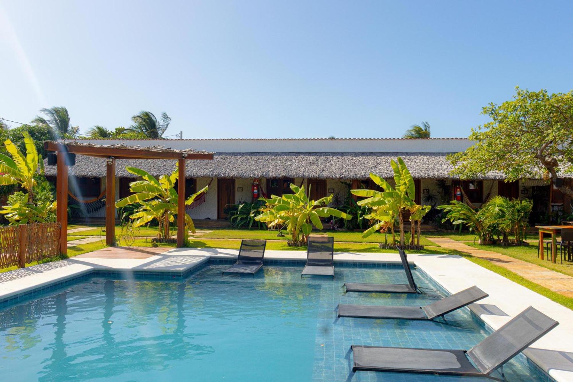 Rancharia Charme Beach Atins Exterior photo